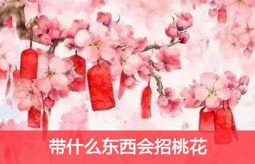 带什么可以招桃花